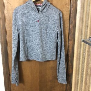 Tommy Hilfiger Women’s XL Sport Back-Cutout Hooded Top